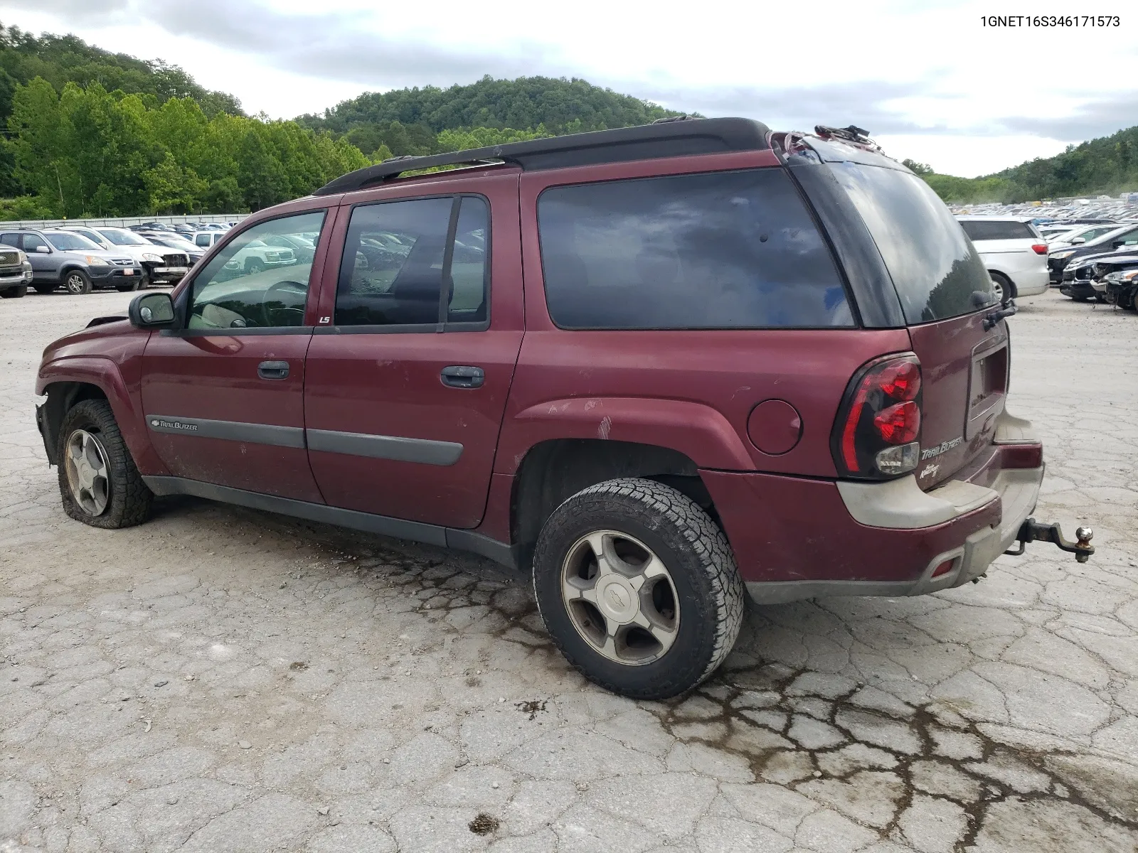 1GNET16S346171573 2004 Chevrolet Trailblazer Ext Ls