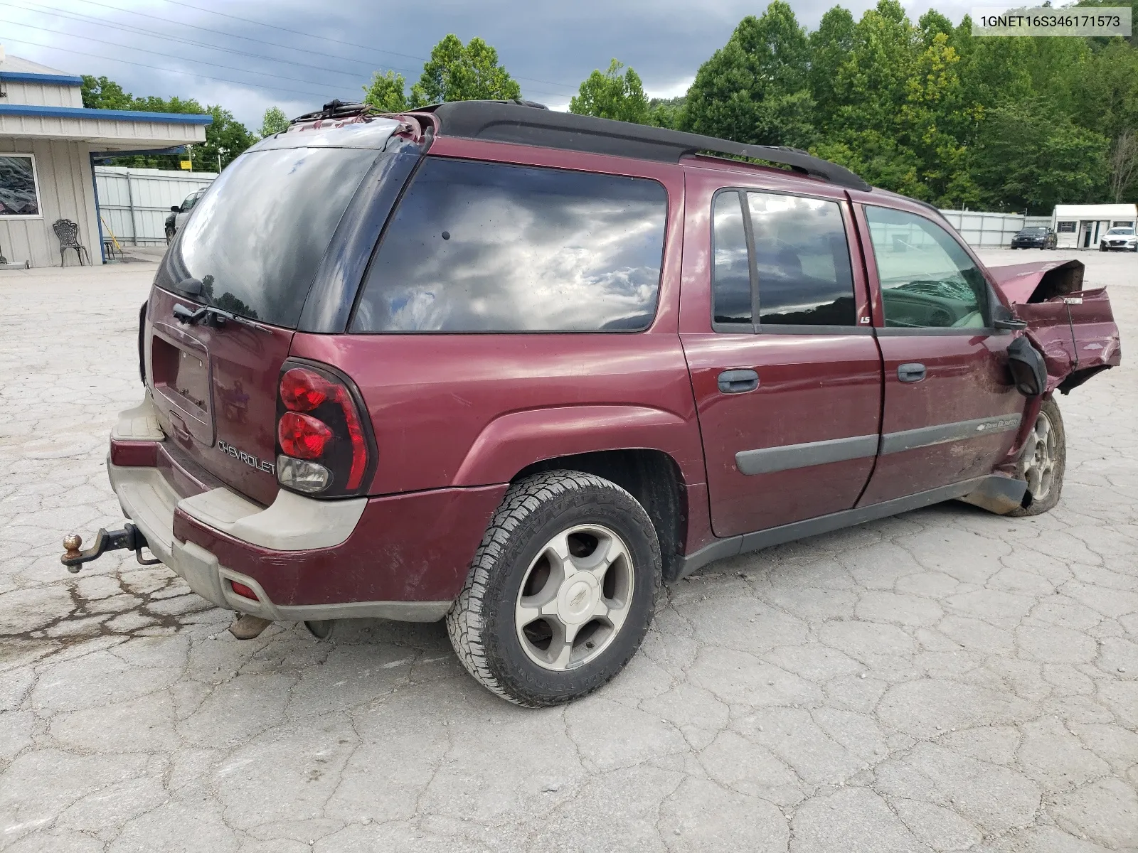 1GNET16S346171573 2004 Chevrolet Trailblazer Ext Ls