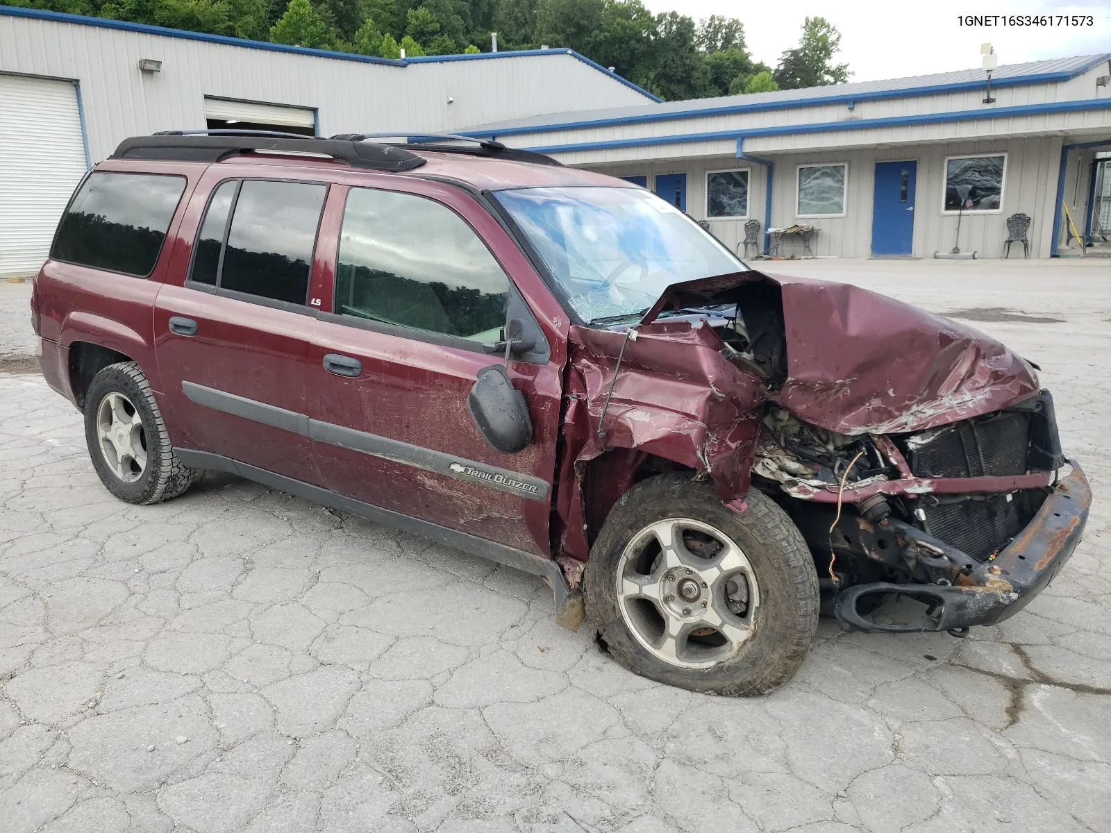 1GNET16S346171573 2004 Chevrolet Trailblazer Ext Ls