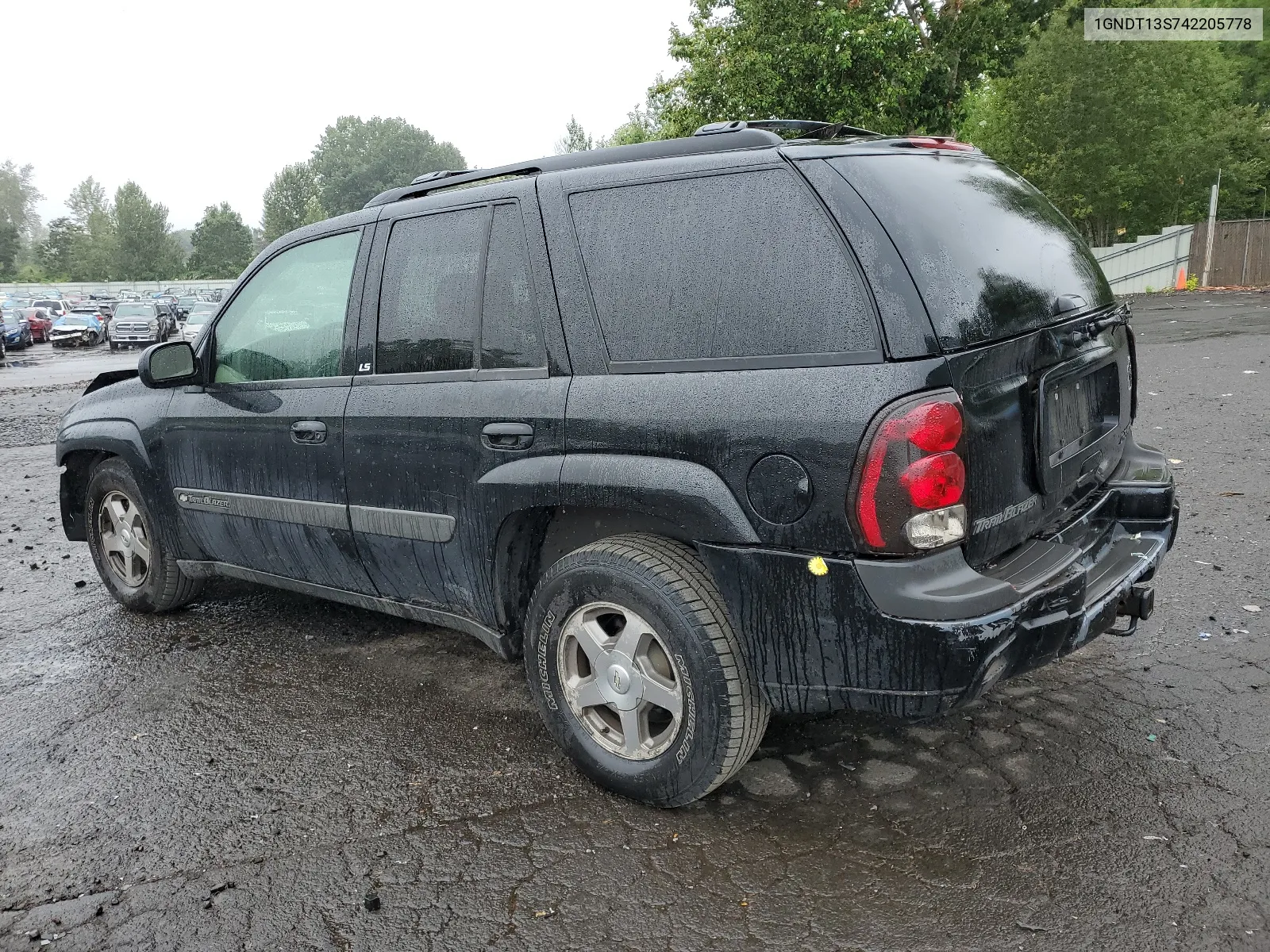 1GNDT13S742205778 2004 Chevrolet Trailblazer Ls