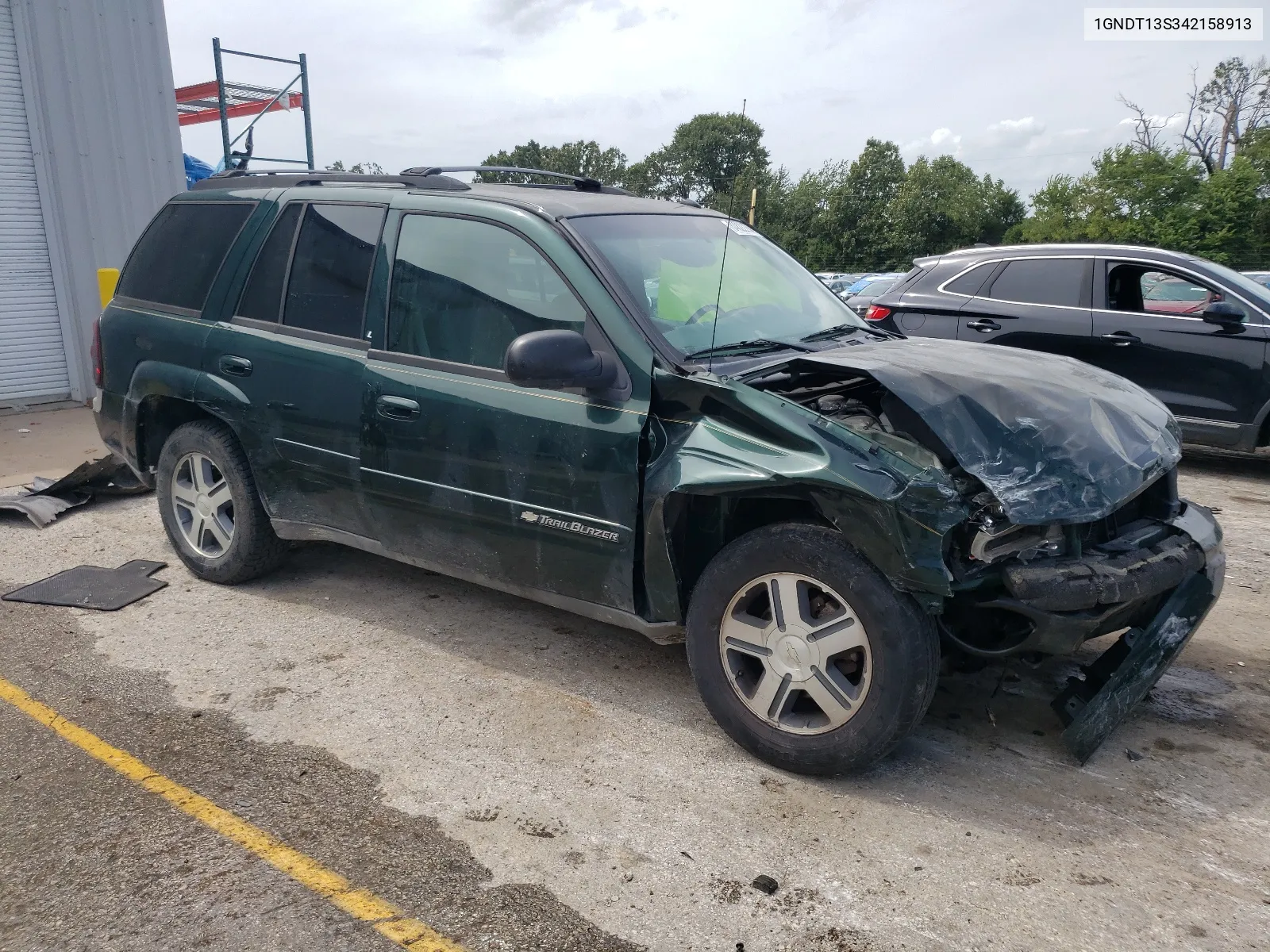 1GNDT13S342158913 2004 Chevrolet Trailblazer Ls