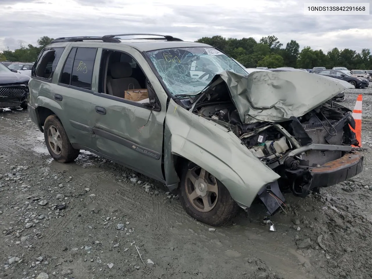 2004 Chevrolet Trailblazer Ls VIN: 1GNDS13S842291668 Lot: 66277244