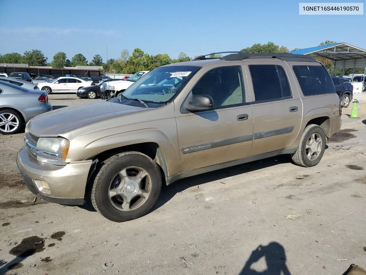 2004 Chevrolet Trailblazer Ext Ls VIN: 1GNET16S446190570 Lot: 68308634