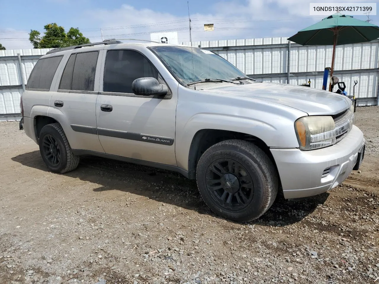 1GNDS13SX42171399 2004 Chevrolet Trailblazer Ls