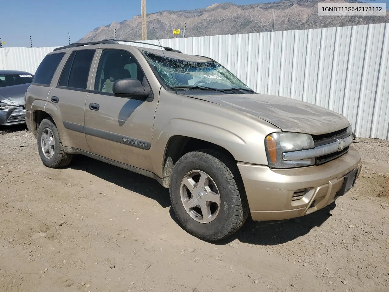 1GNDT13S642173132 2004 Chevrolet Trailblazer Ls