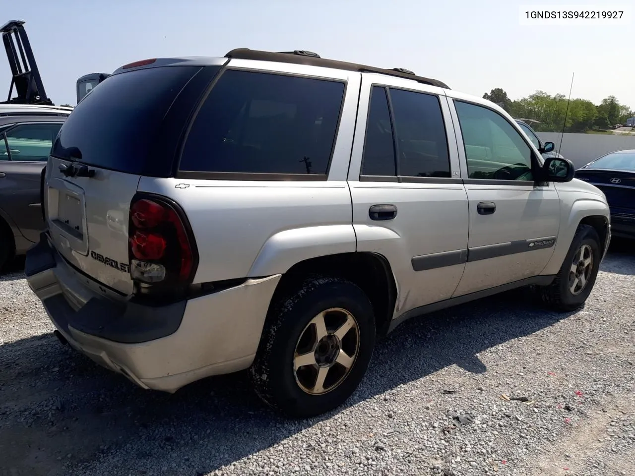 1GNDS13S942219927 2004 Chevrolet Trailblazer Ls