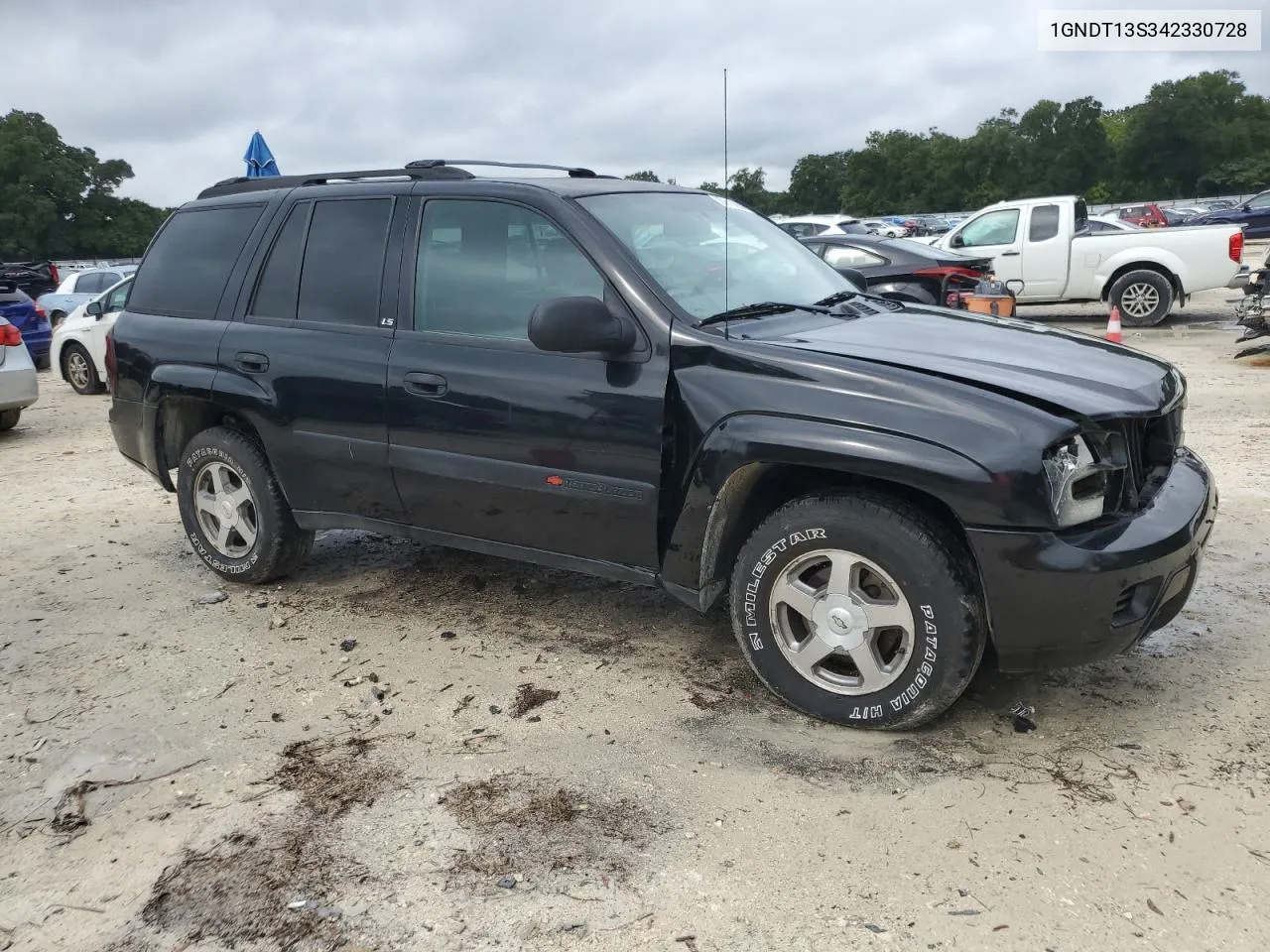 2004 Chevrolet Trailblazer Ls VIN: 1GNDT13S342330728 Lot: 70616894