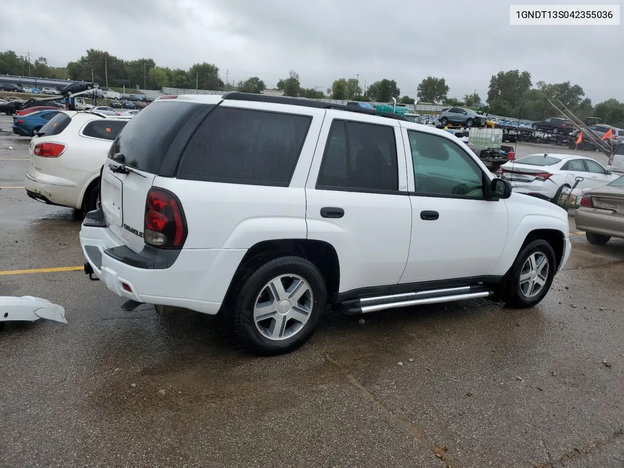 2004 Chevrolet Trailblazer Ls VIN: 1GNDT13S042355036 Lot: 72039624