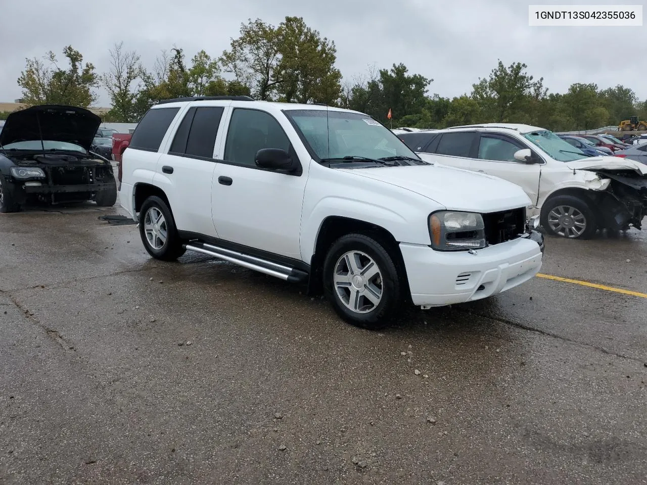 1GNDT13S042355036 2004 Chevrolet Trailblazer Ls