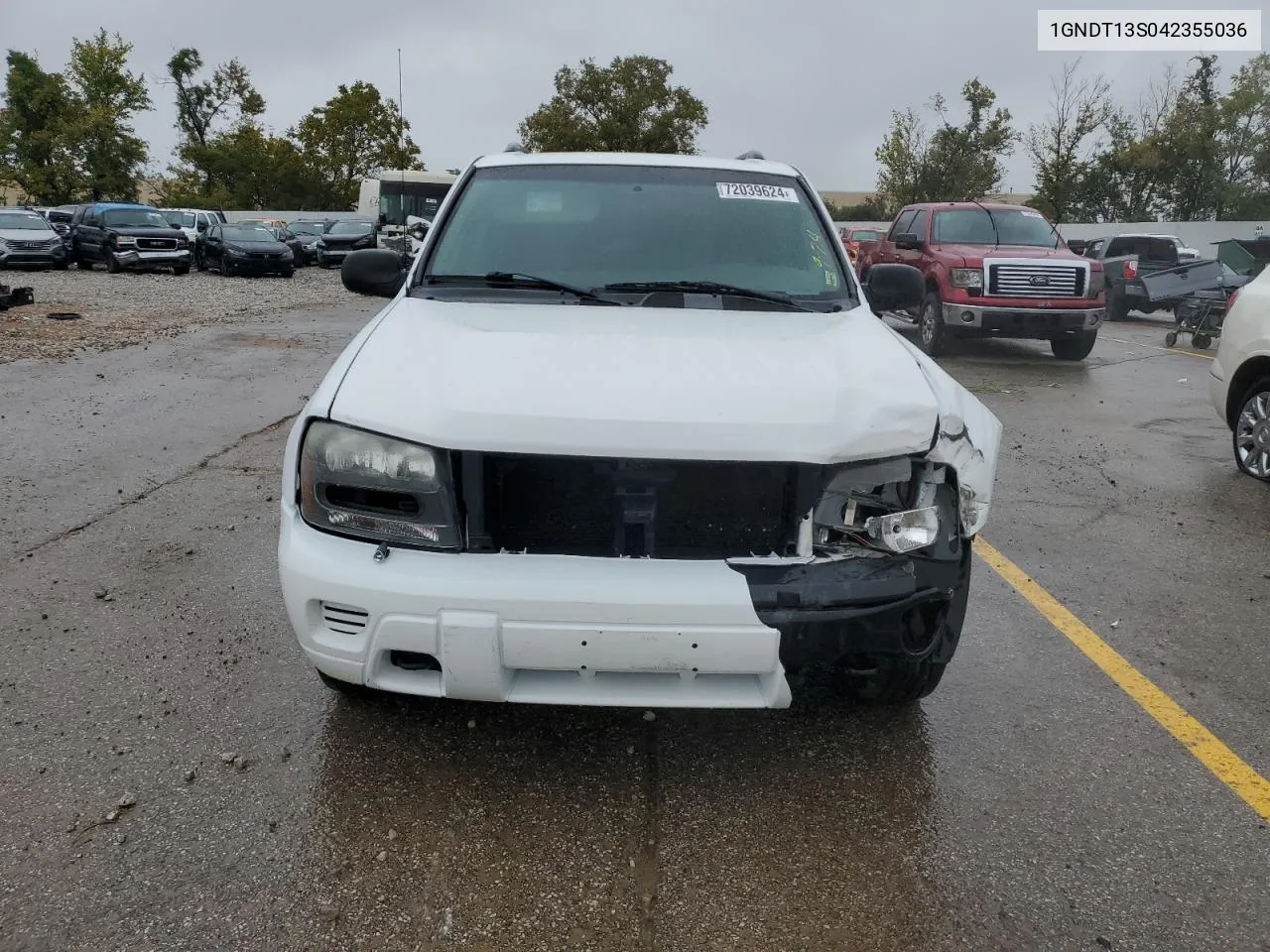 2004 Chevrolet Trailblazer Ls VIN: 1GNDT13S042355036 Lot: 72039624