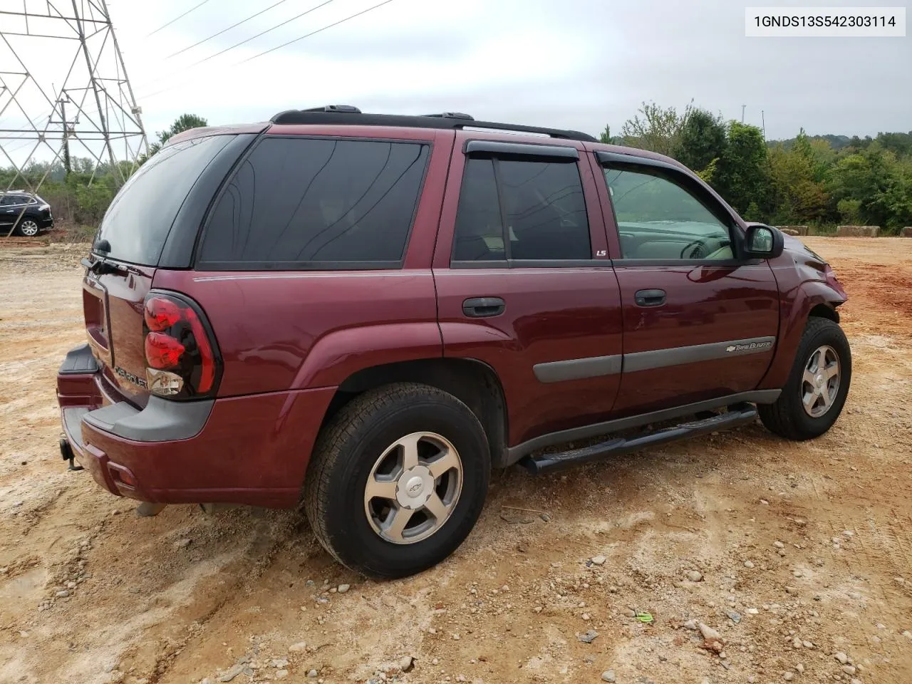 1GNDS13S542303114 2004 Chevrolet Trailblazer Ls