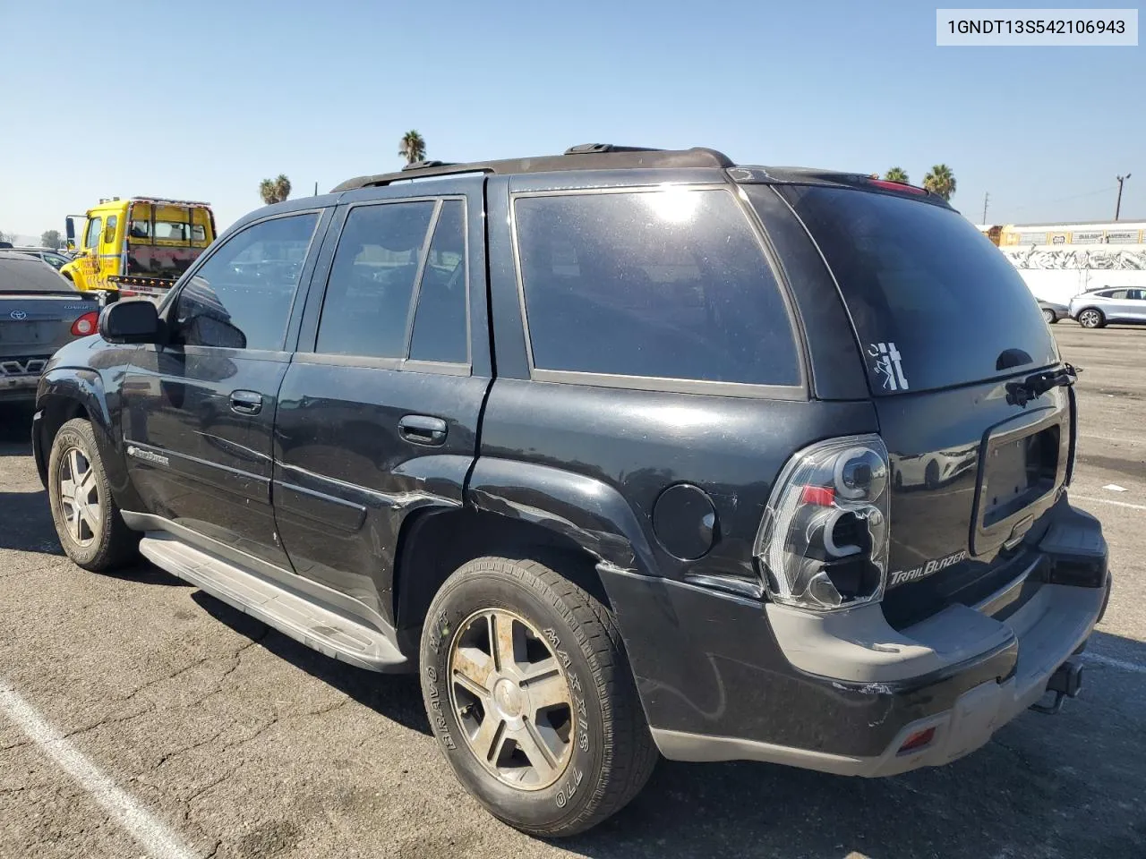 2004 Chevrolet Trailblazer Ls VIN: 1GNDT13S542106943 Lot: 72822654