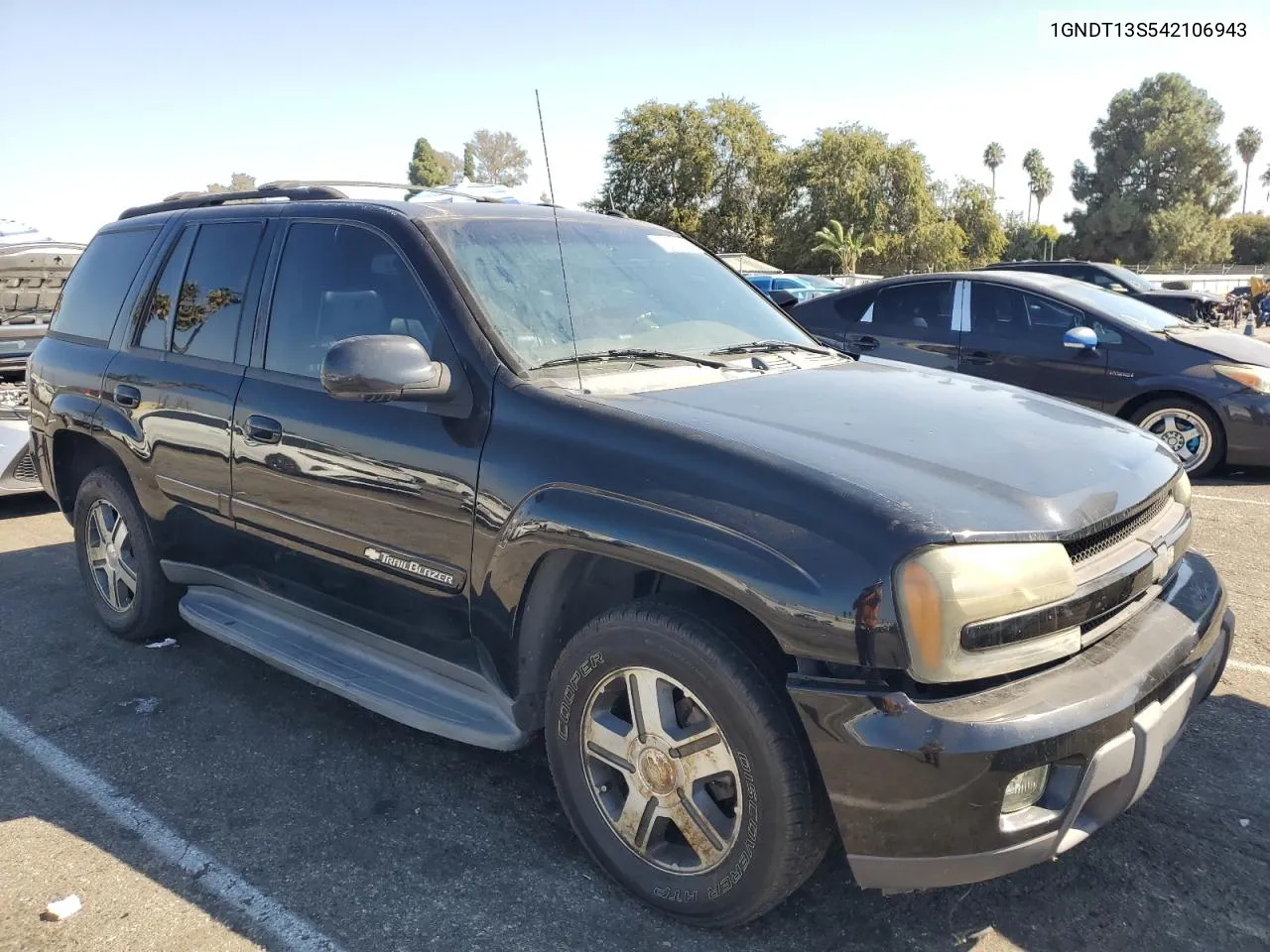 2004 Chevrolet Trailblazer Ls VIN: 1GNDT13S542106943 Lot: 72822654