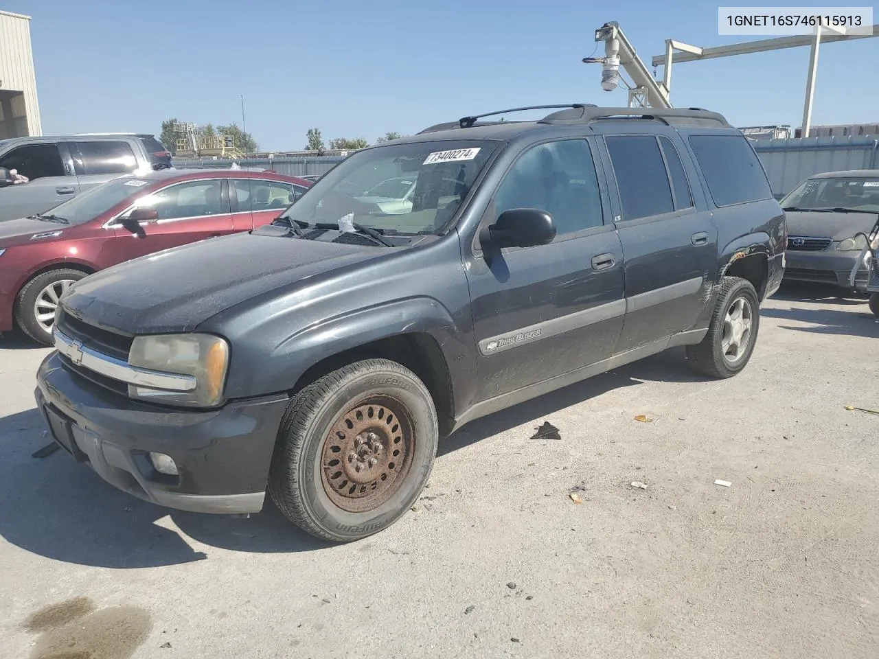 2004 Chevrolet Trailblazer Ext Ls VIN: 1GNET16S746115913 Lot: 73400274