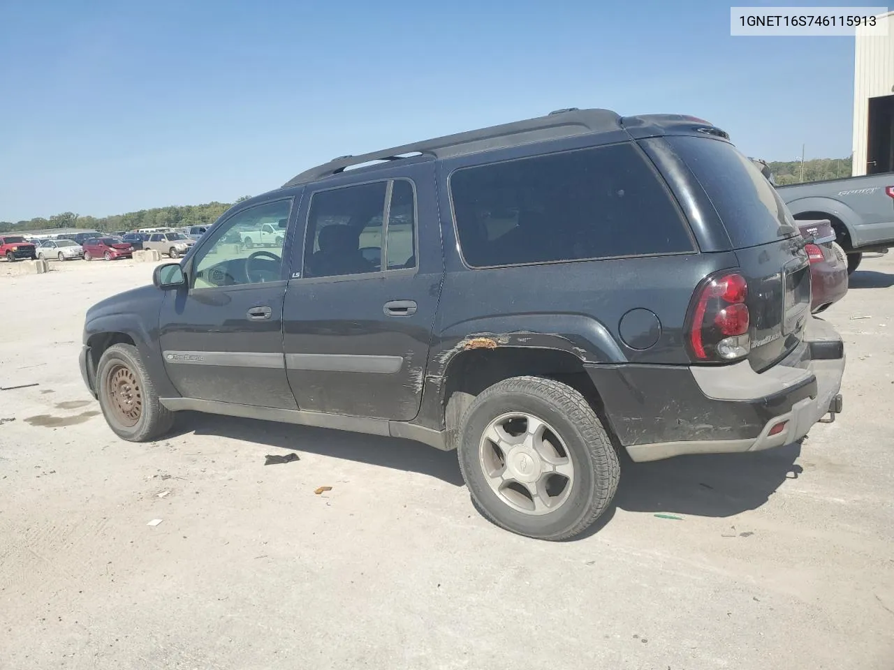 1GNET16S746115913 2004 Chevrolet Trailblazer Ext Ls