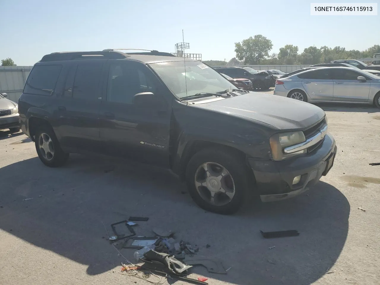 2004 Chevrolet Trailblazer Ext Ls VIN: 1GNET16S746115913 Lot: 73400274