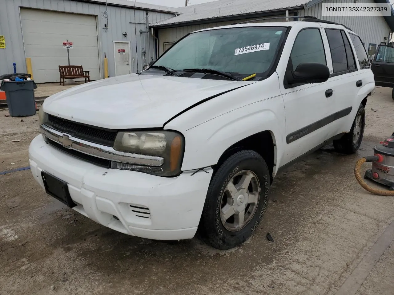 1GNDT13SX42327339 2004 Chevrolet Trailblazer Ls