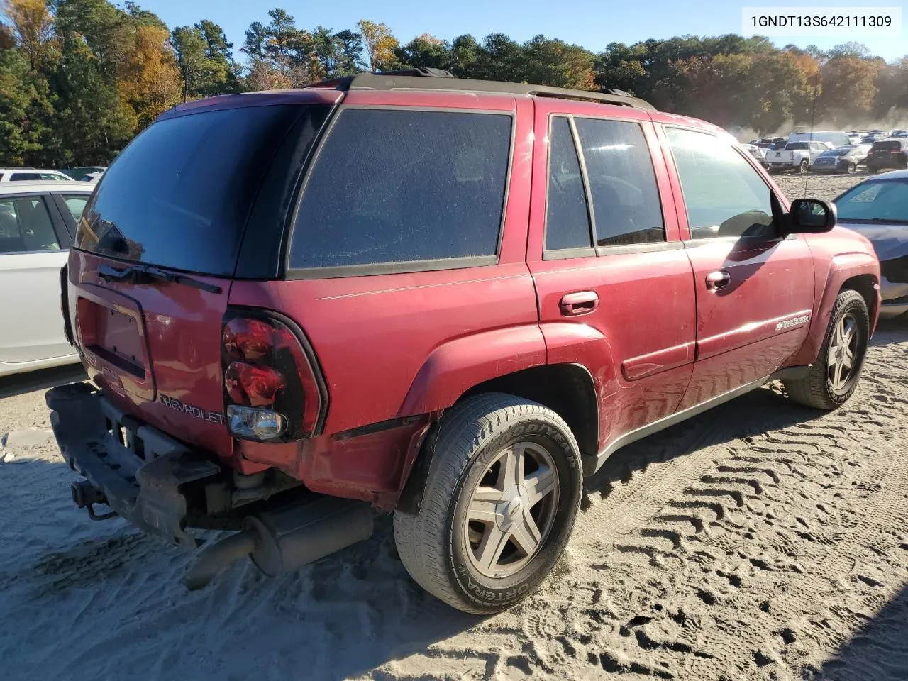 2004 Chevrolet Trailblazer Ls VIN: 1GNDT13S642111309 Lot: 75494304