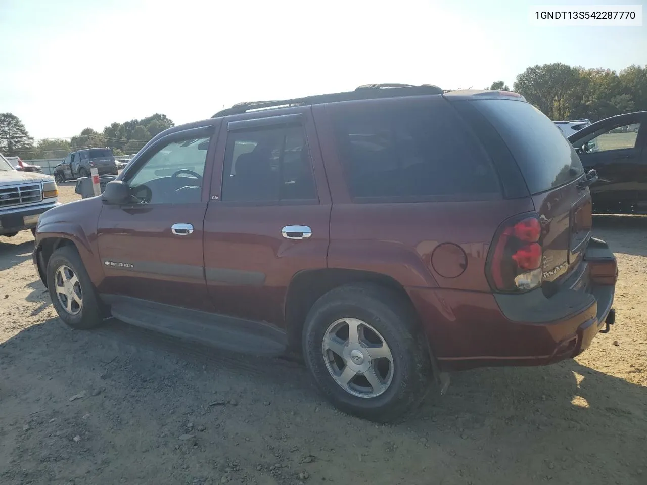 2004 Chevrolet Trailblazer Ls VIN: 1GNDT13S542287770 Lot: 76067484