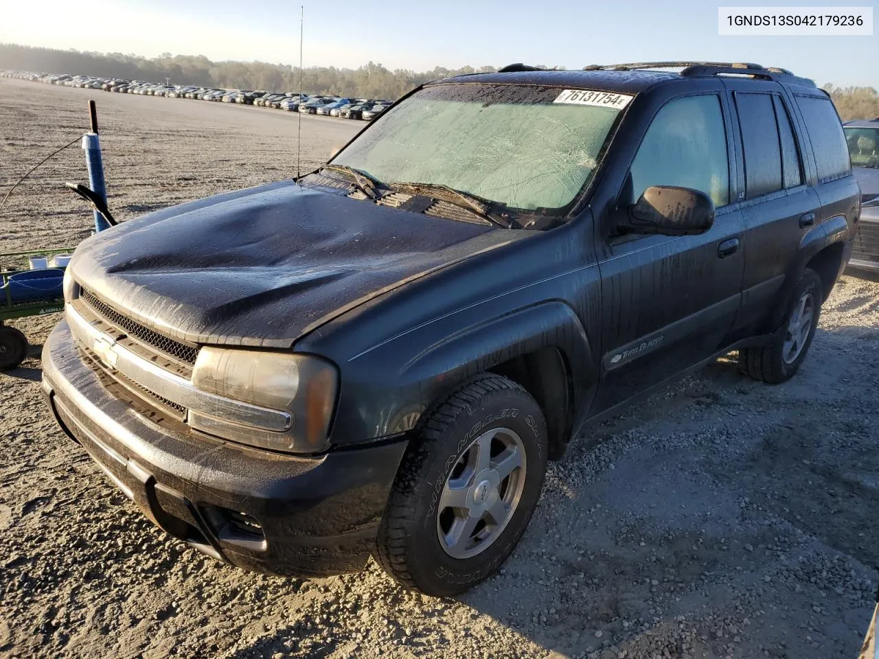 2004 Chevrolet Trailblazer Ls VIN: 1GNDS13S042179236 Lot: 76131754