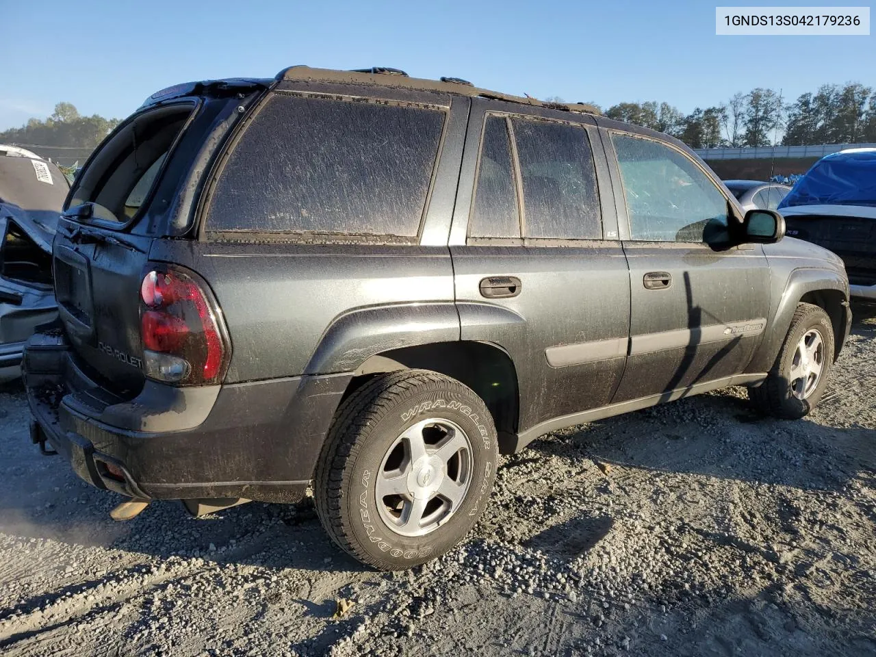 2004 Chevrolet Trailblazer Ls VIN: 1GNDS13S042179236 Lot: 76131754