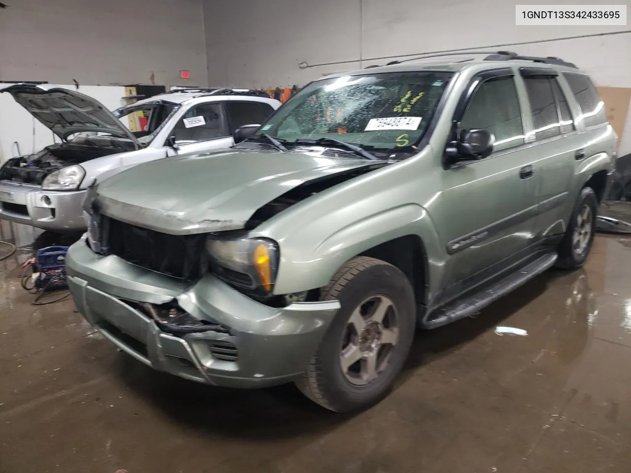 2004 Chevrolet Trailblazer Ls VIN: 1GNDT13S342433695 Lot: 76948874