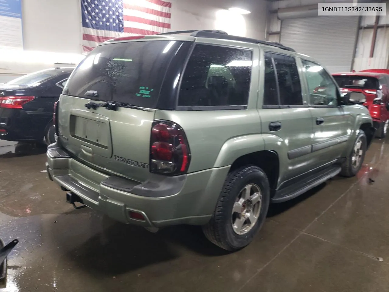 2004 Chevrolet Trailblazer Ls VIN: 1GNDT13S342433695 Lot: 76948874