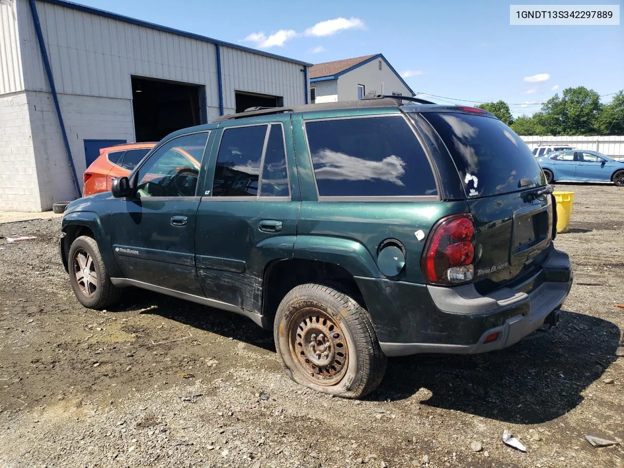 2004 Chevrolet Trailblazer Ls VIN: 1GNDT13S342297889 Lot: 77852404