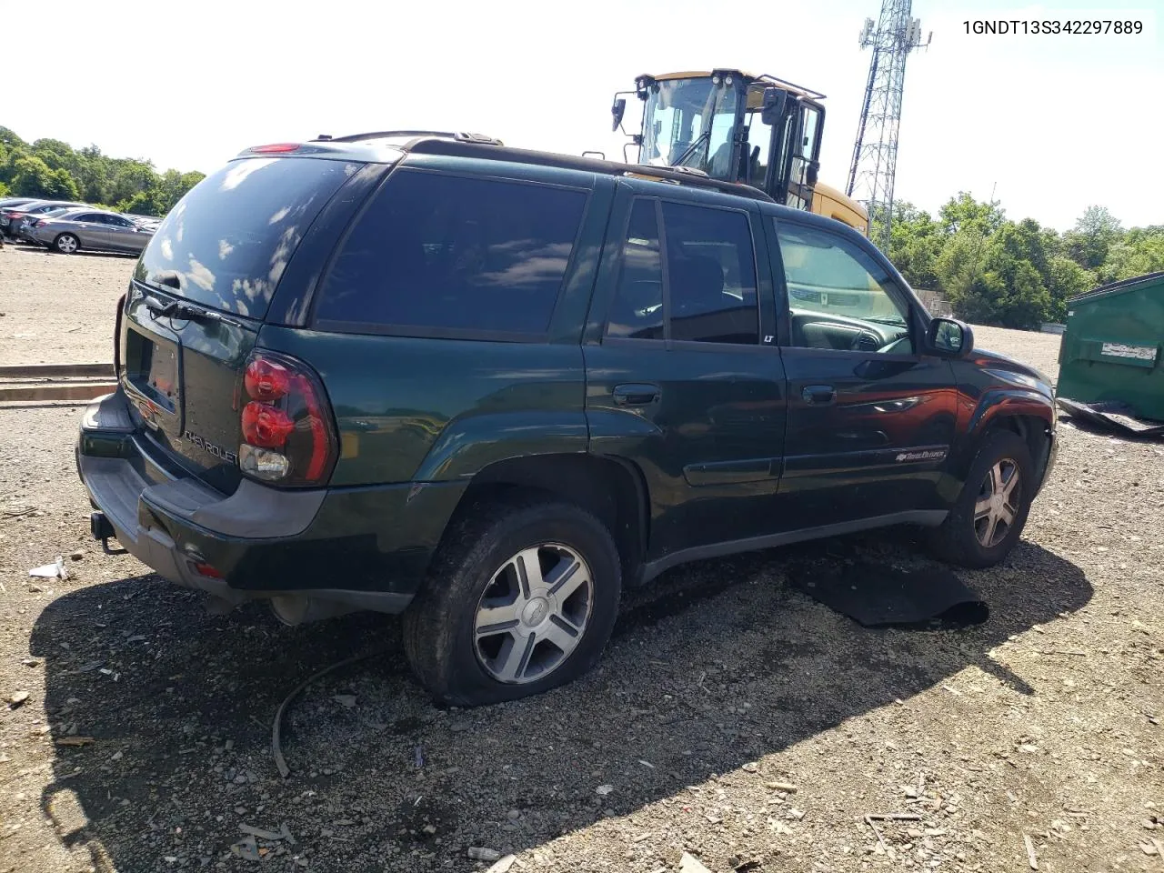 2004 Chevrolet Trailblazer Ls VIN: 1GNDT13S342297889 Lot: 77852404