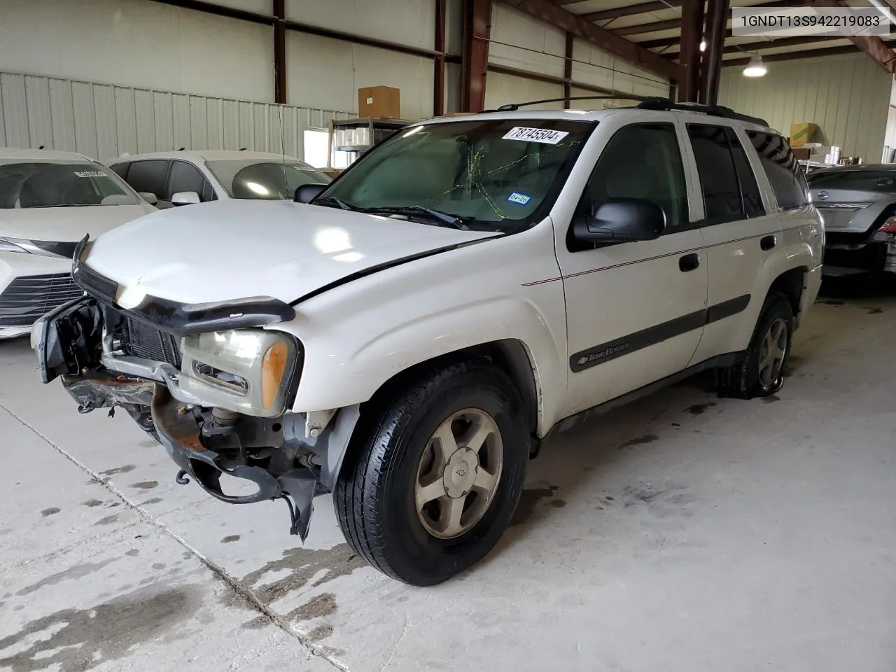 2004 Chevrolet Trailblazer Ls VIN: 1GNDT13S942219083 Lot: 78745504