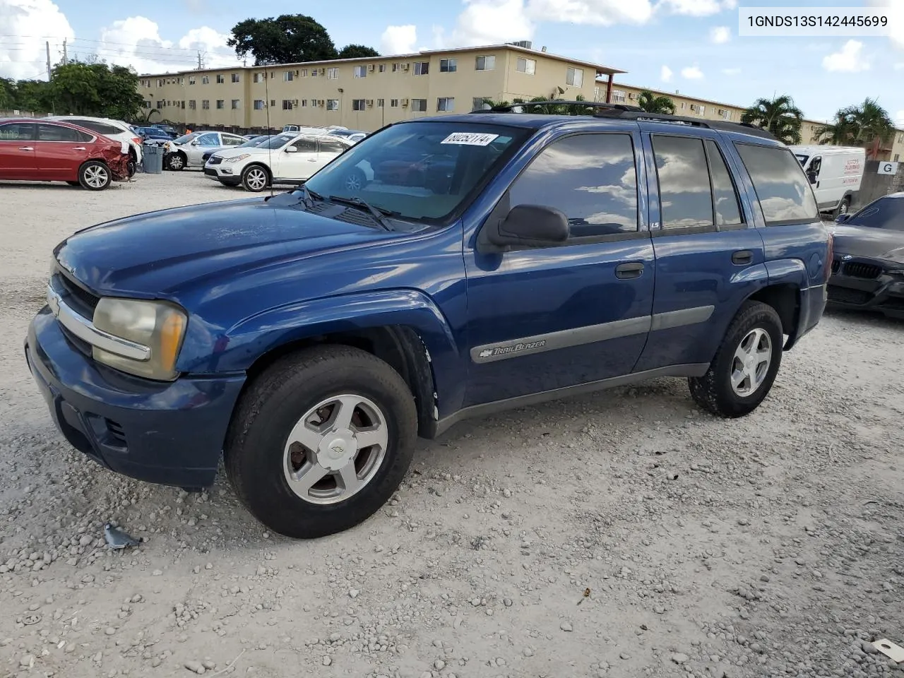 2004 Chevrolet Trailblazer Ls VIN: 1GNDS13S142445699 Lot: 80252174