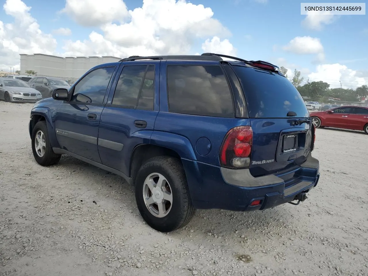 2004 Chevrolet Trailblazer Ls VIN: 1GNDS13S142445699 Lot: 80252174