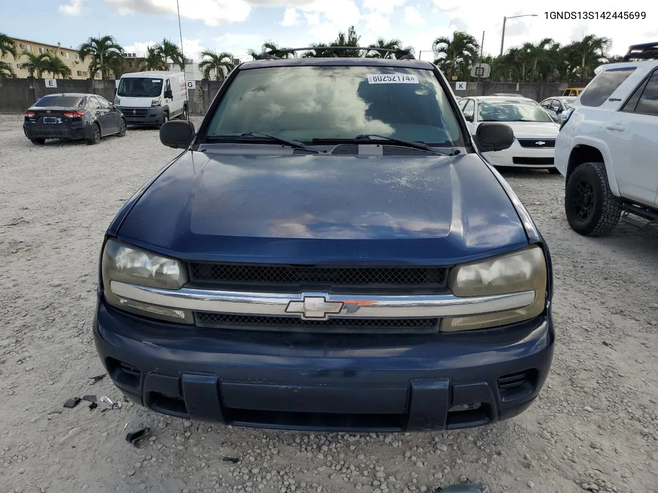 2004 Chevrolet Trailblazer Ls VIN: 1GNDS13S142445699 Lot: 80252174