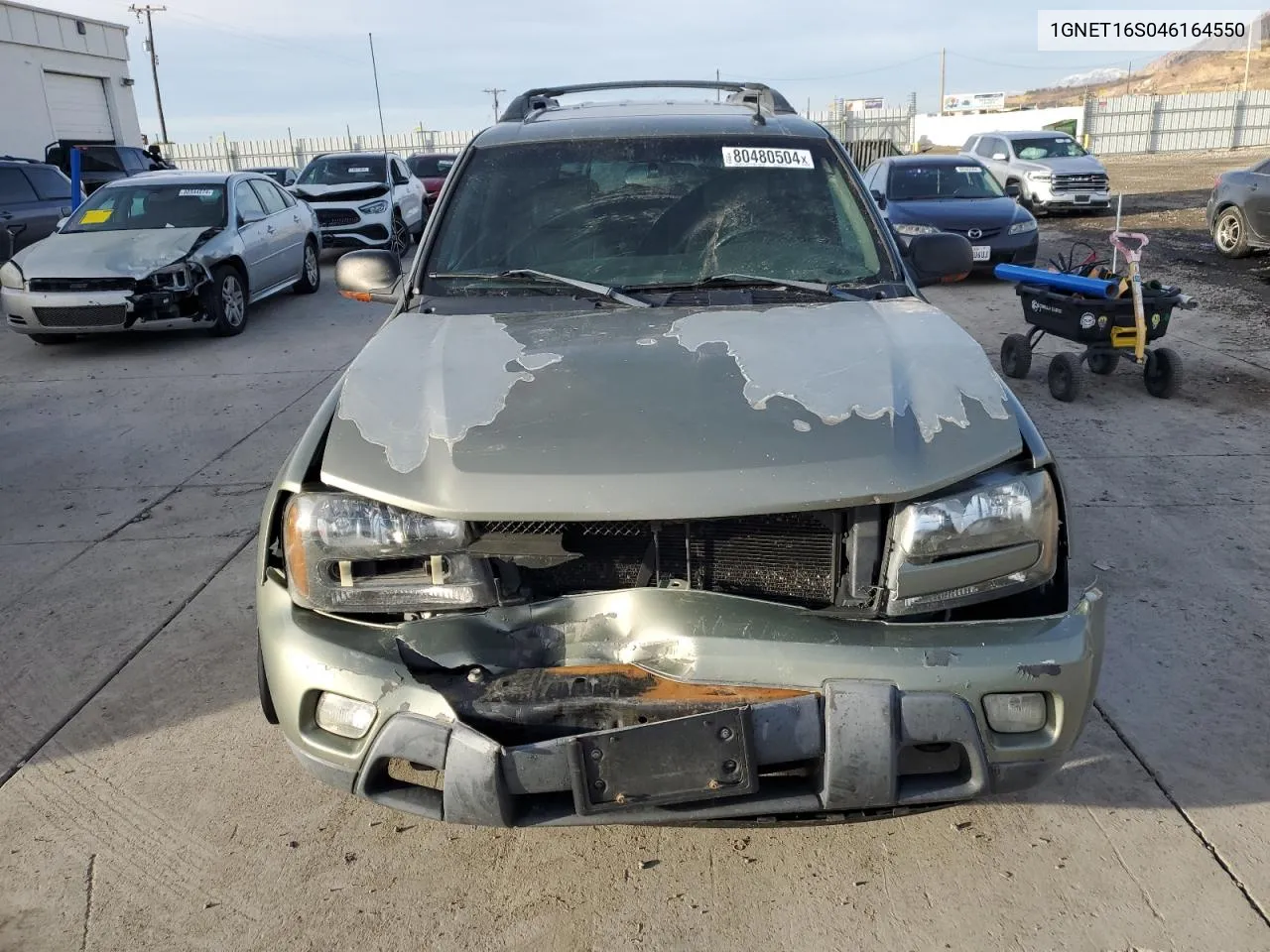 2004 Chevrolet Trailblazer Ext Ls VIN: 1GNET16S046164550 Lot: 80480504