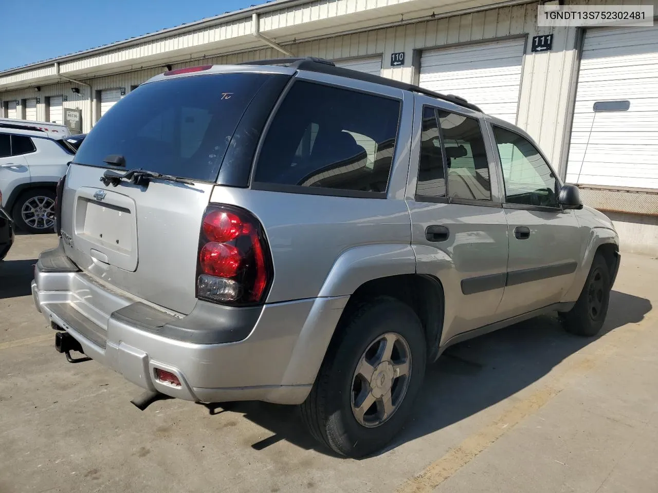 2005 Chevrolet Trailblazer Ls VIN: 1GNDT13S752302481 Lot: 42891074