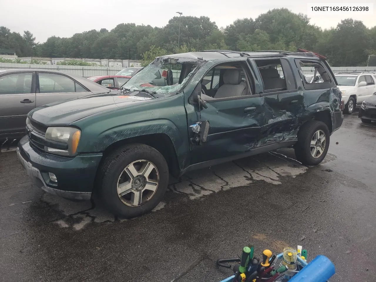 2005 Chevrolet Trailblazer Ext Ls VIN: 1GNET16S456126398 Lot: 64697764