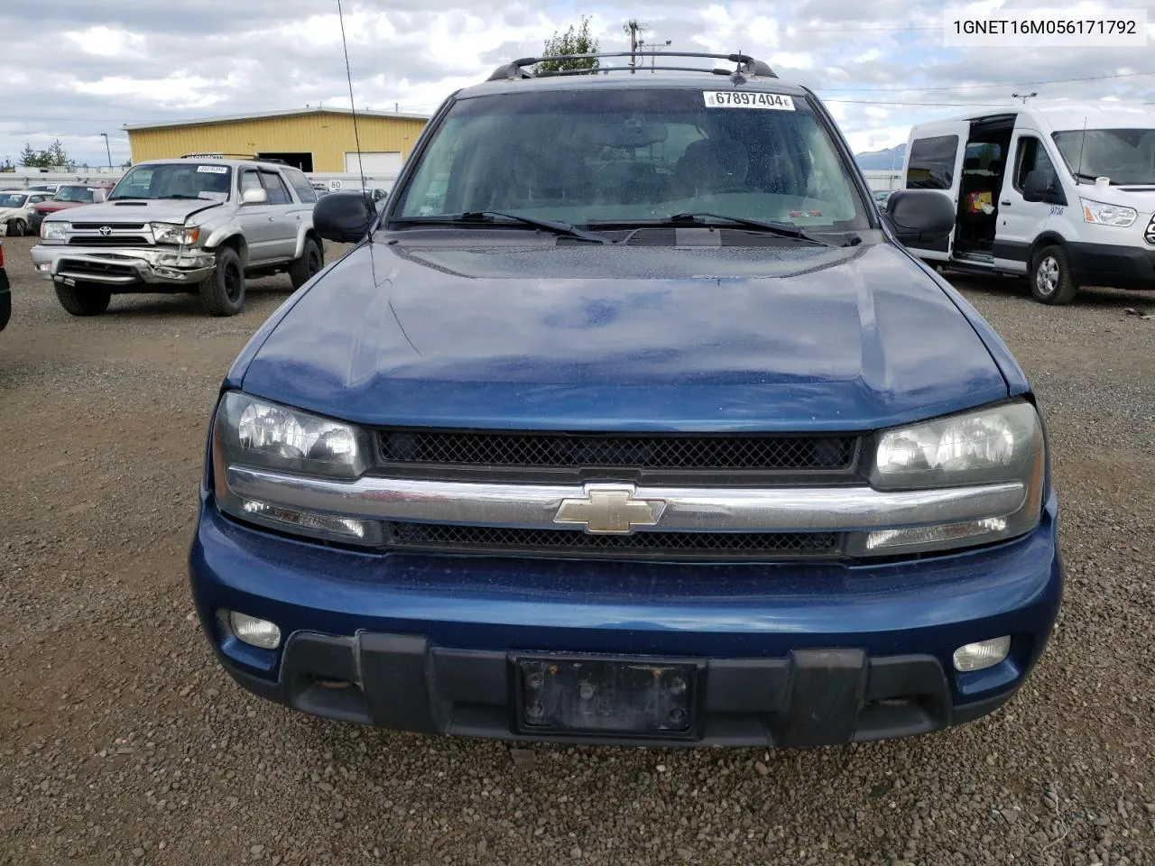 2005 Chevrolet Trailblazer Ext Ls VIN: 1GNET16M056171792 Lot: 67897404