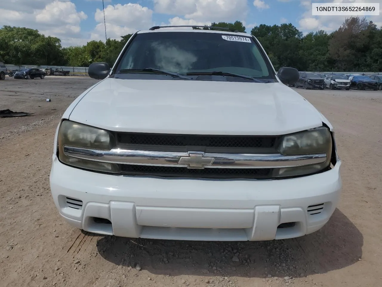 2005 Chevrolet Trailblazer Ls VIN: 1GNDT13S652264869 Lot: 70513974