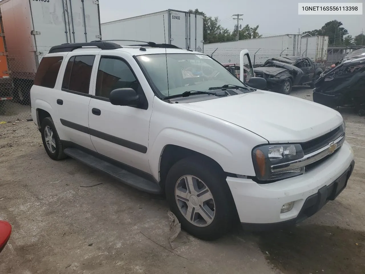 2005 Chevrolet Trailblazer Ext Ls VIN: 1GNET16S556113398 Lot: 71268844