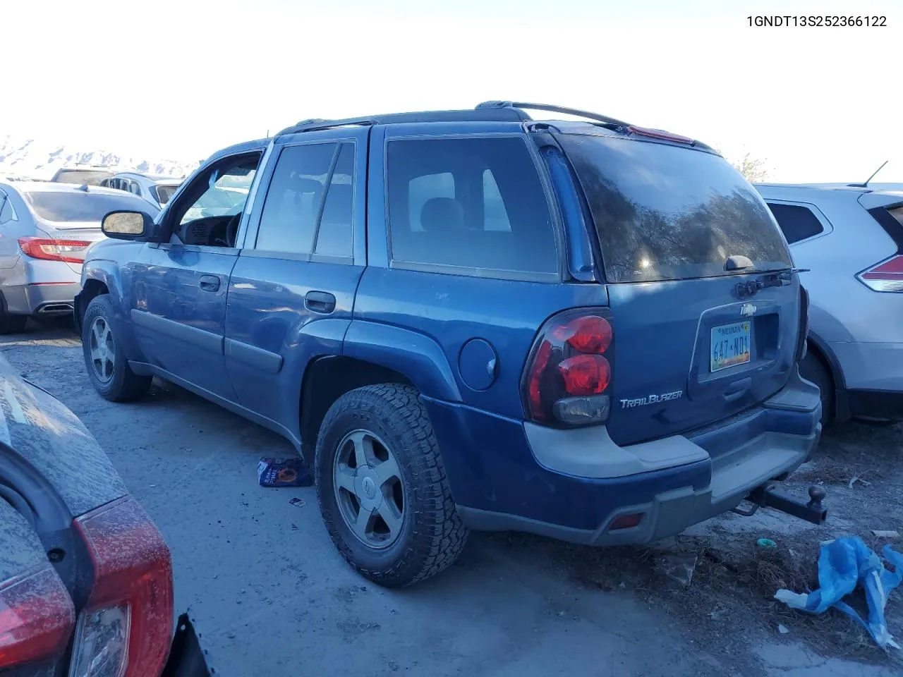 2005 Chevrolet Trailblazer Ls VIN: 1GNDT13S252366122 Lot: 71850184