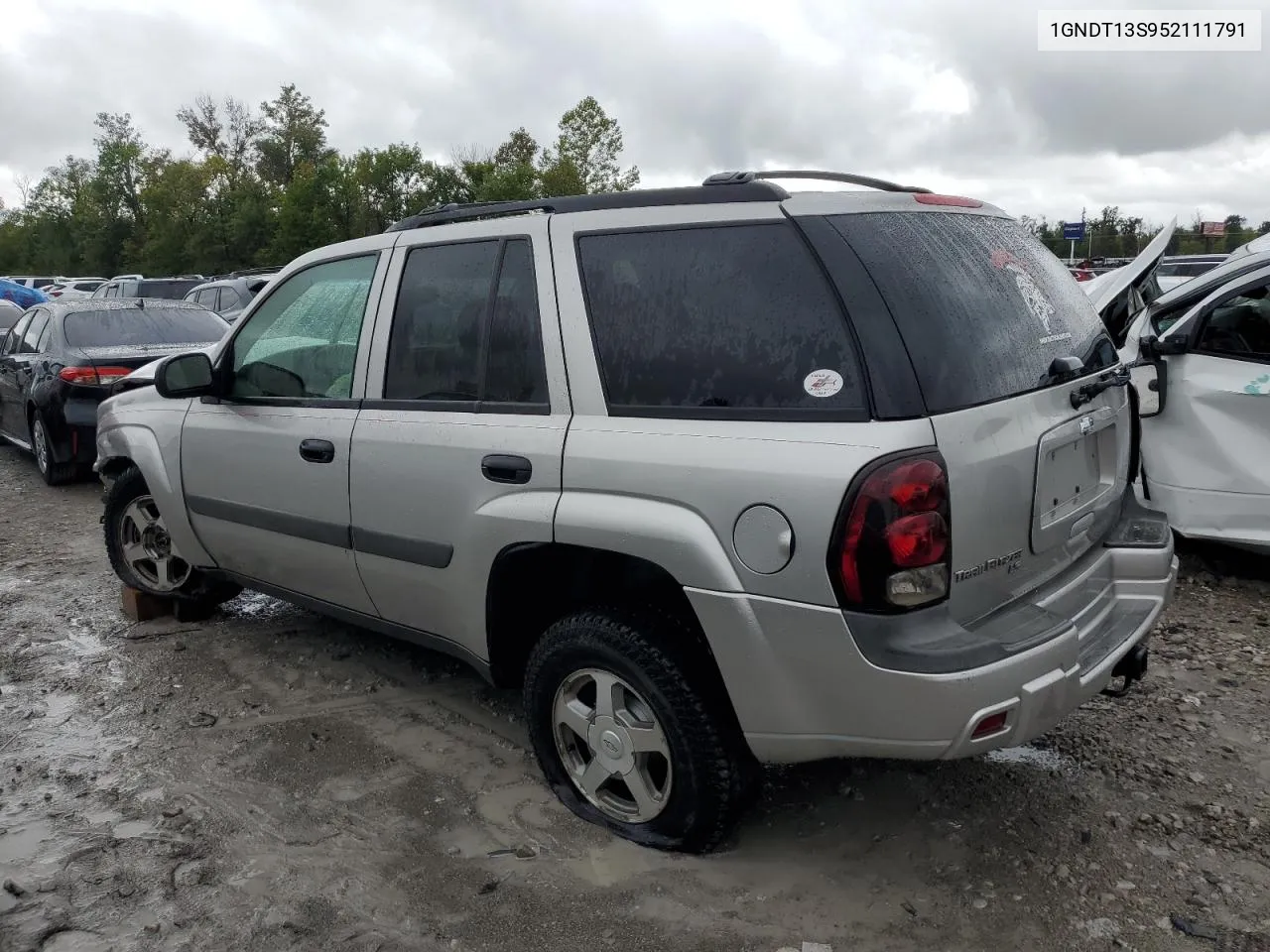 2005 Chevrolet Trailblazer Ls VIN: 1GNDT13S952111791 Lot: 72568864