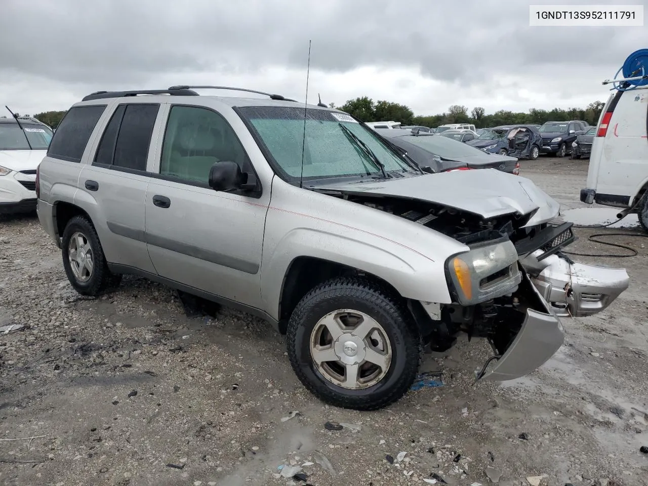 2005 Chevrolet Trailblazer Ls VIN: 1GNDT13S952111791 Lot: 72568864