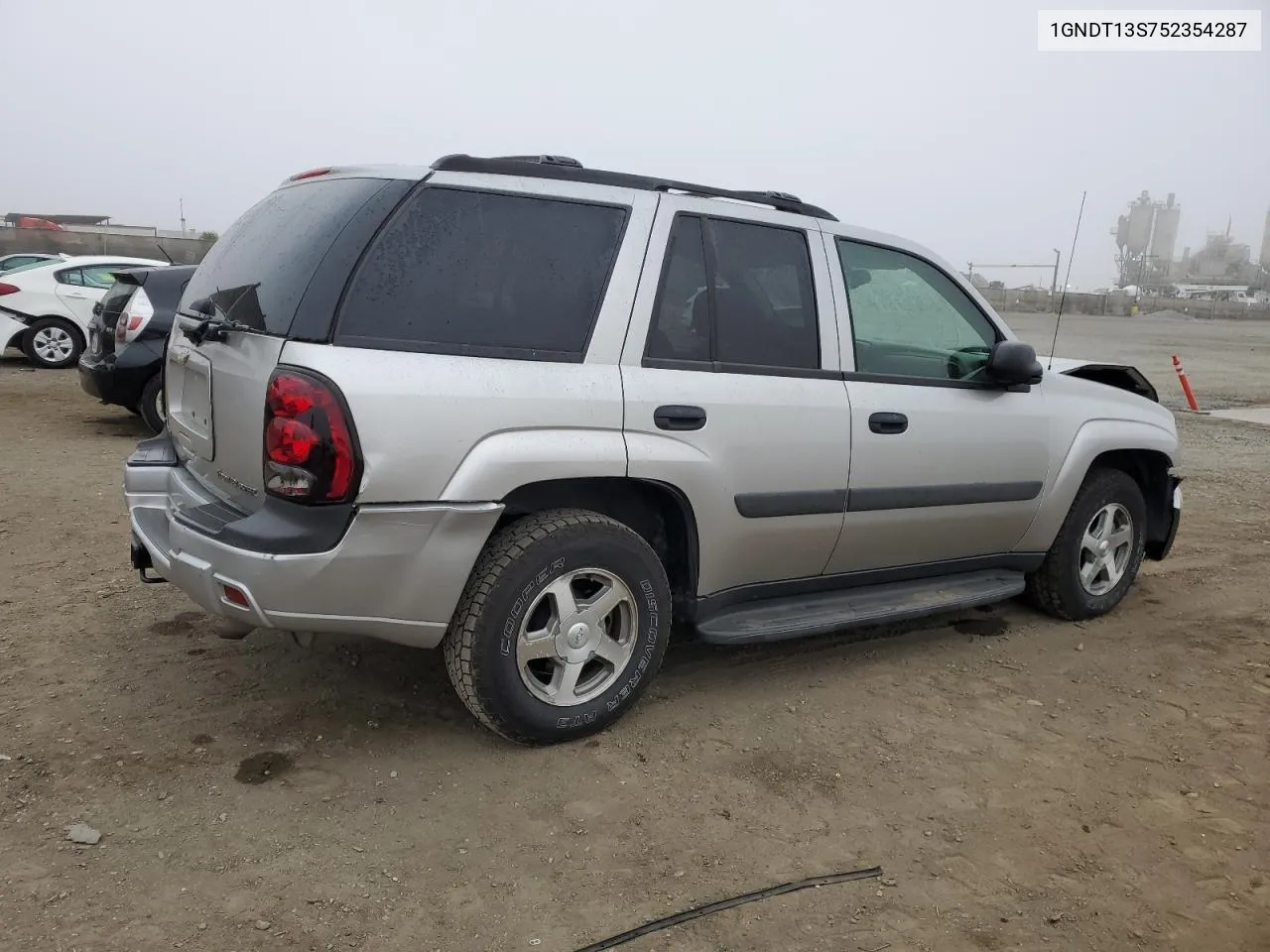 2005 Chevrolet Trailblazer Ls VIN: 1GNDT13S752354287 Lot: 72655664