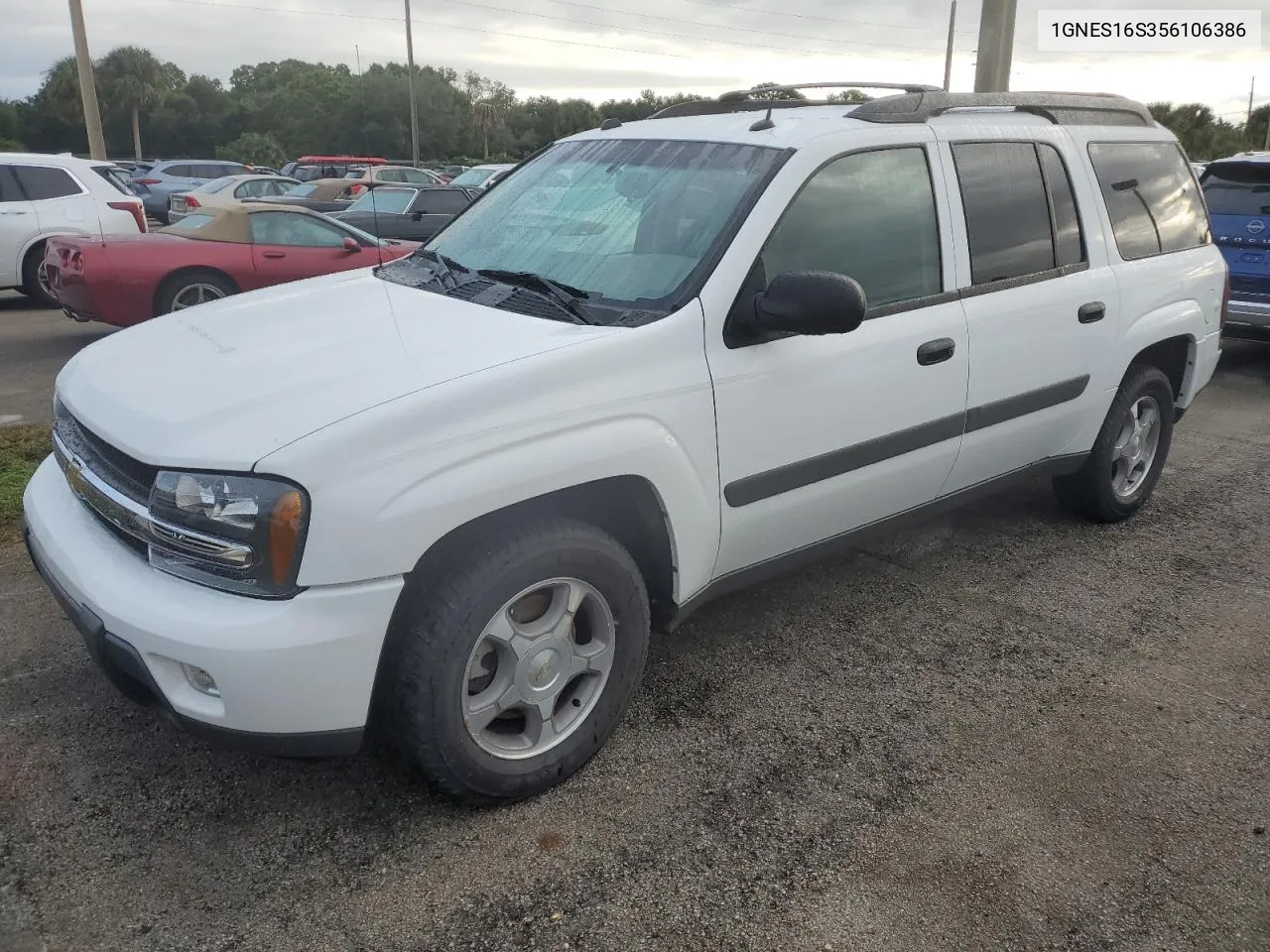 2005 Chevrolet Trailblazer Ext Ls VIN: 1GNES16S356106386 Lot: 74508104