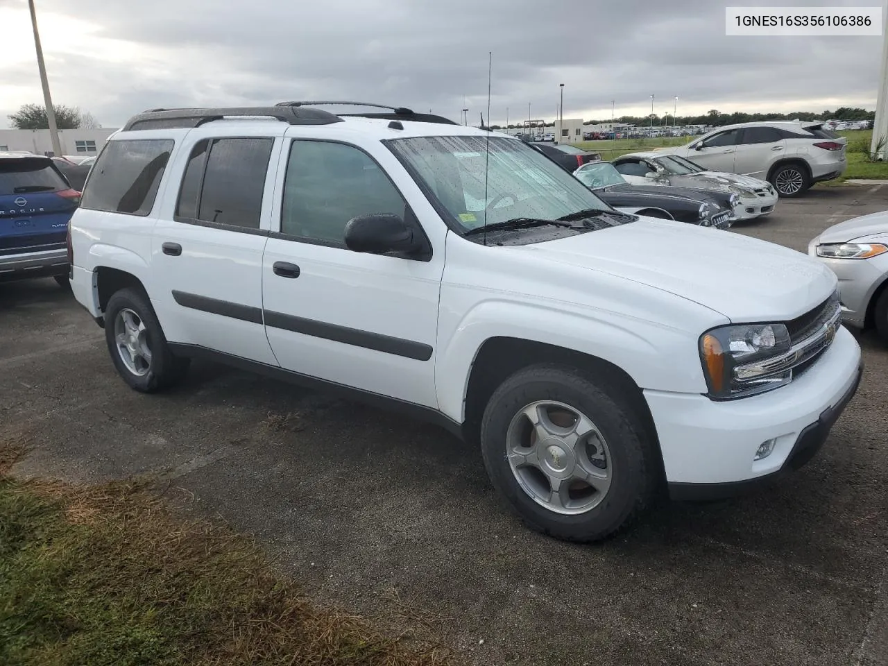 2005 Chevrolet Trailblazer Ext Ls VIN: 1GNES16S356106386 Lot: 74508104