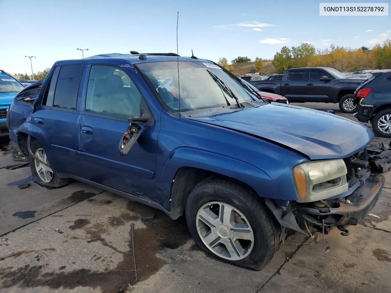 1GNDT13S152278792 2005 Chevrolet Trailblazer Ls