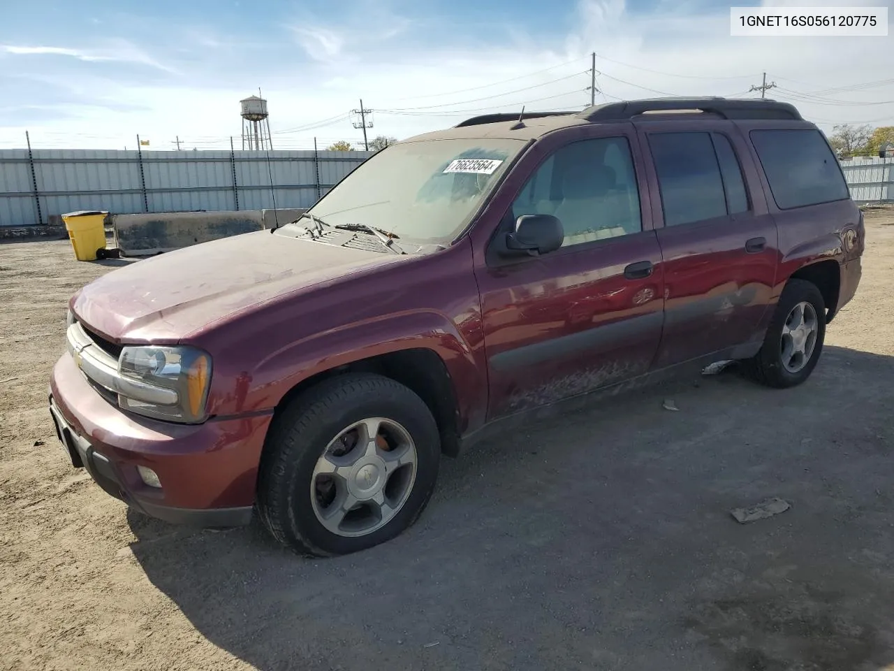 2005 Chevrolet Trailblazer Ext Ls VIN: 1GNET16S056120775 Lot: 76623564