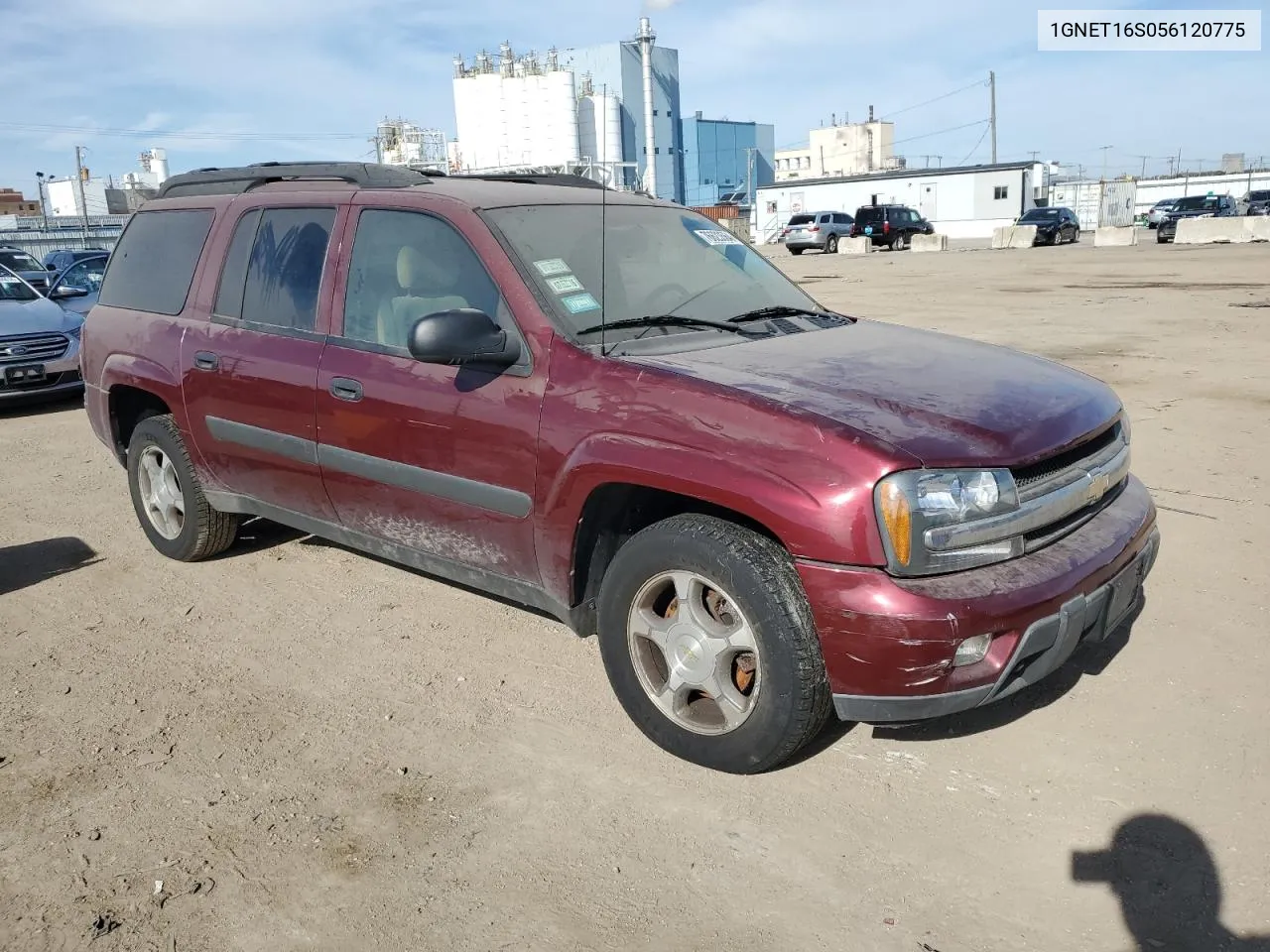 2005 Chevrolet Trailblazer Ext Ls VIN: 1GNET16S056120775 Lot: 76623564