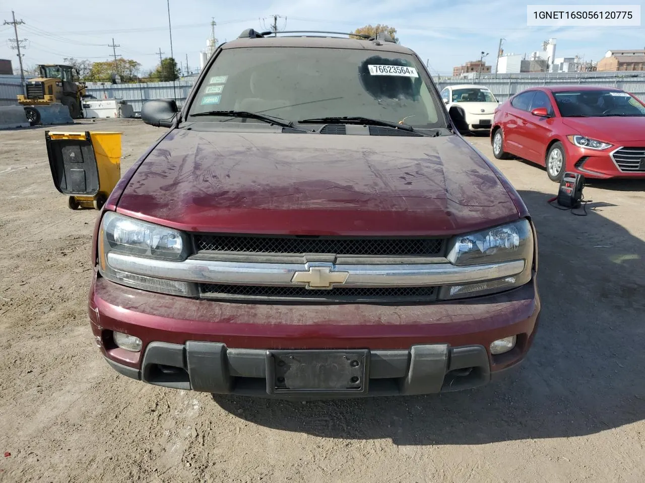 2005 Chevrolet Trailblazer Ext Ls VIN: 1GNET16S056120775 Lot: 76623564