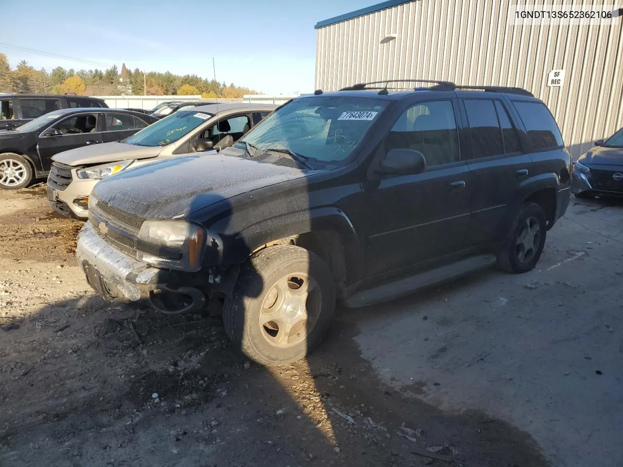 2005 Chevrolet Trailblazer Ls VIN: 1GNDT13S652362106 Lot: 77643074